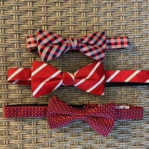 Designer Boys Clip On Bow Tie Lot